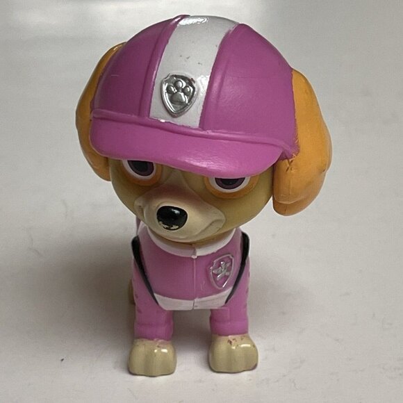 Nickelodeon Paw Patrol Skye Race Car Figure 2 Inches Cake Topper Kids Toy Pink - Picture 4 of 6